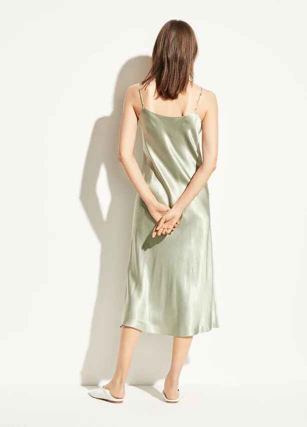 Vince - Slip Dress in Sage Flint