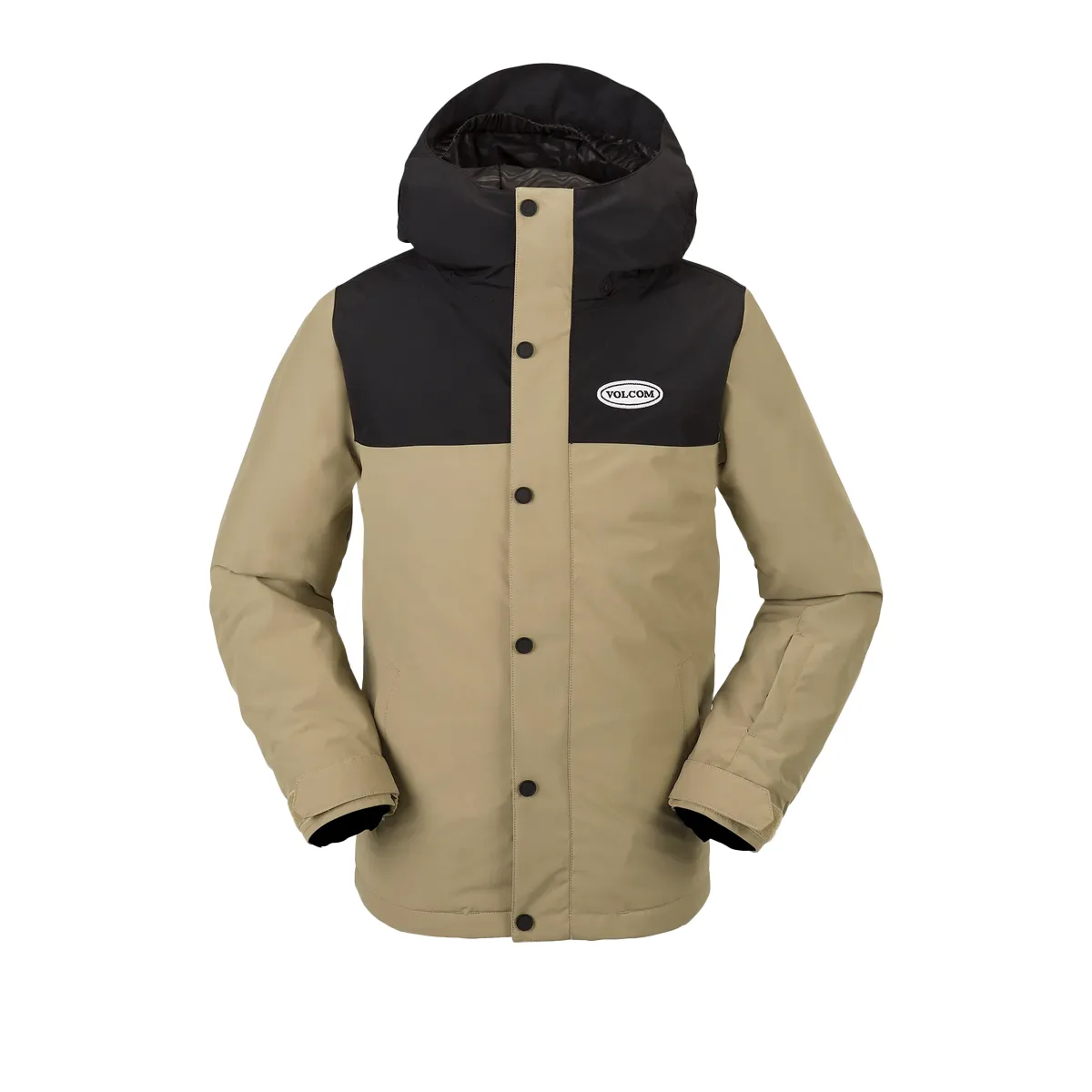 Volcom Youth Stone.91 Insulated Snow Jacket - Dark Khaki