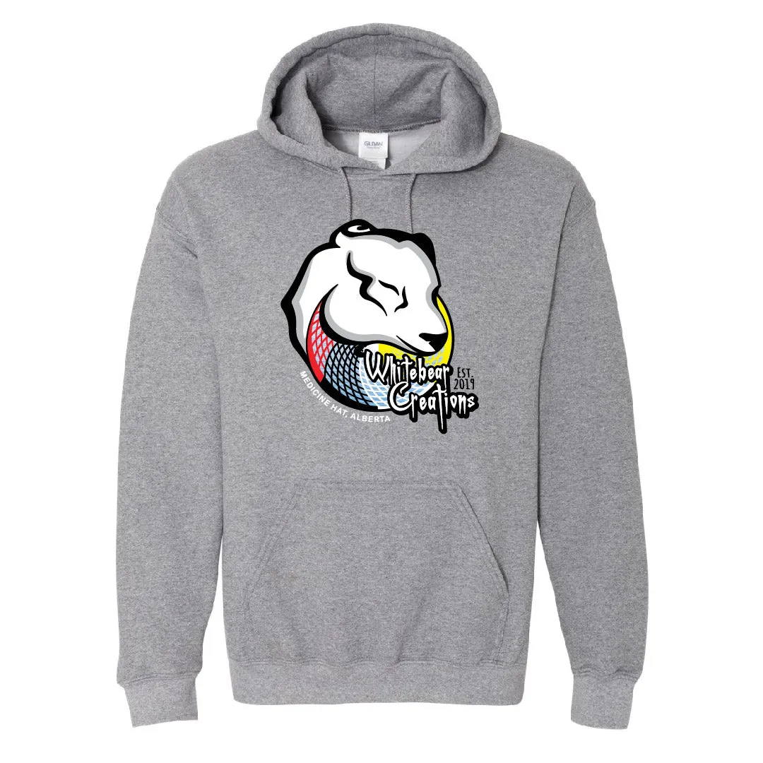 Whitebear Creations Unisex Pullover Hoodie (WBT001-18500)