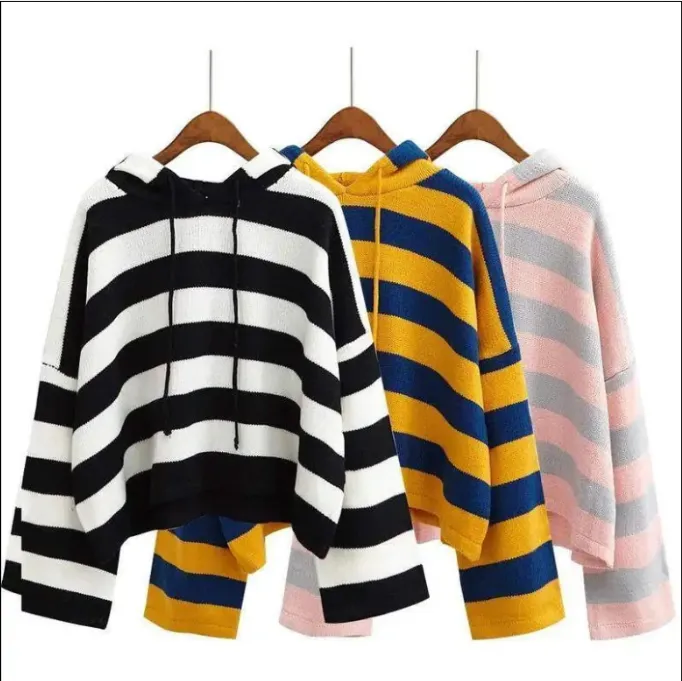 Winter Oversized Striped Sweater