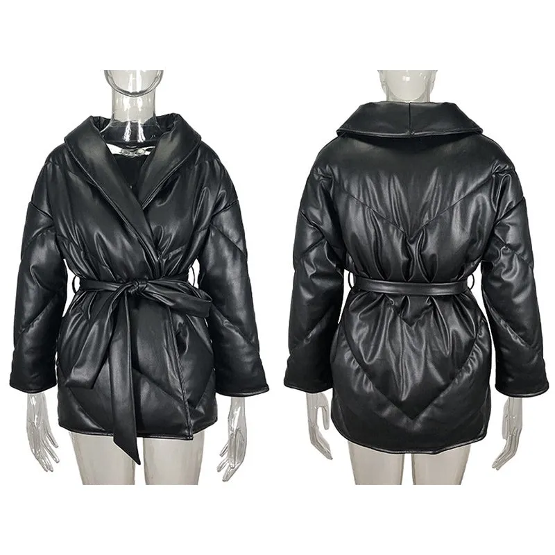 Winter Parkas For Women Cashmere Loose Coat Ladies Jacket