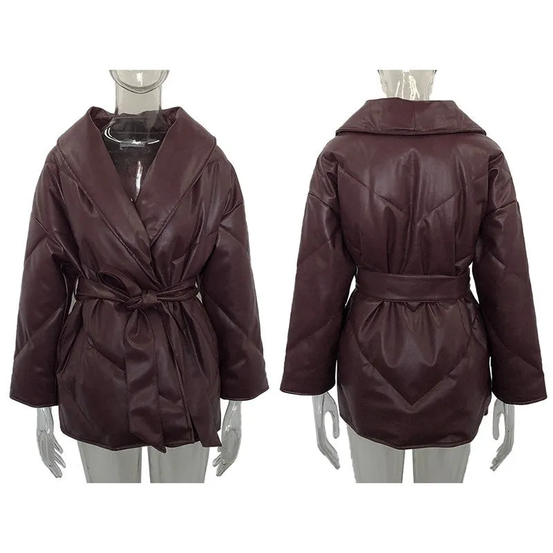 Winter Parkas For Women Cashmere Loose Coat Ladies Jacket