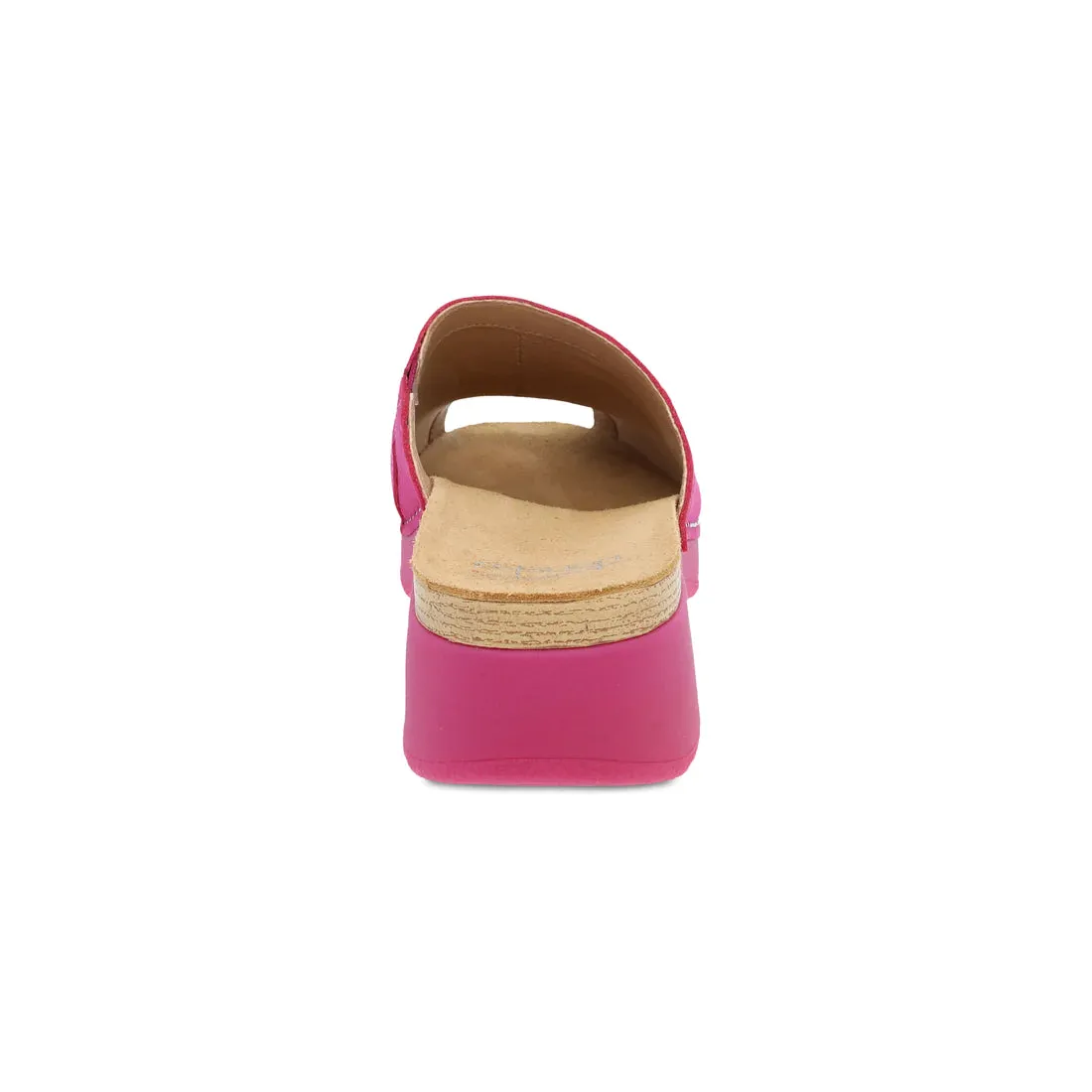 Women's Dansko Ravyn Sandal Color: Fuchsia Milled Nubuck