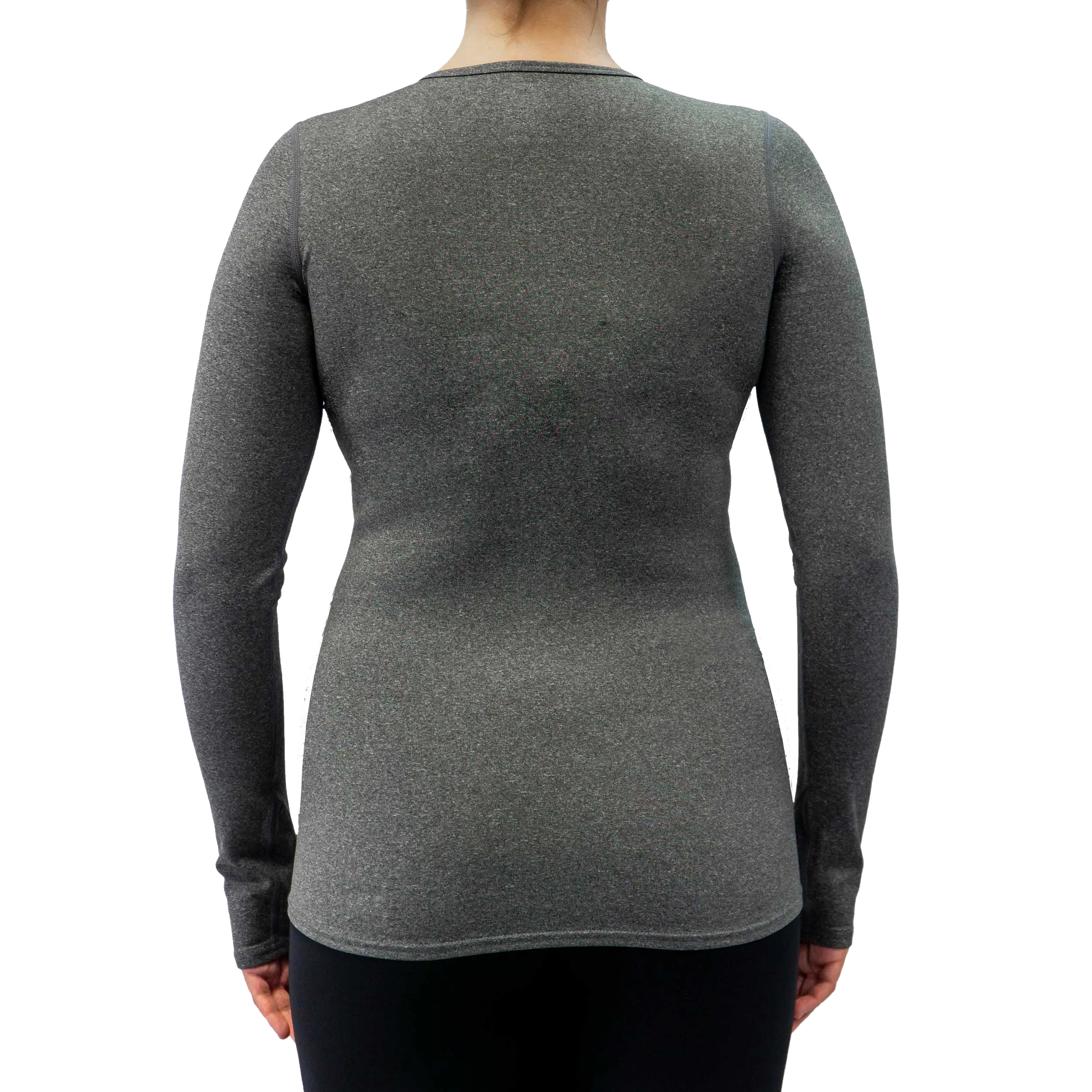 Women's Micro-Elite Chamois Crewneck - Granite