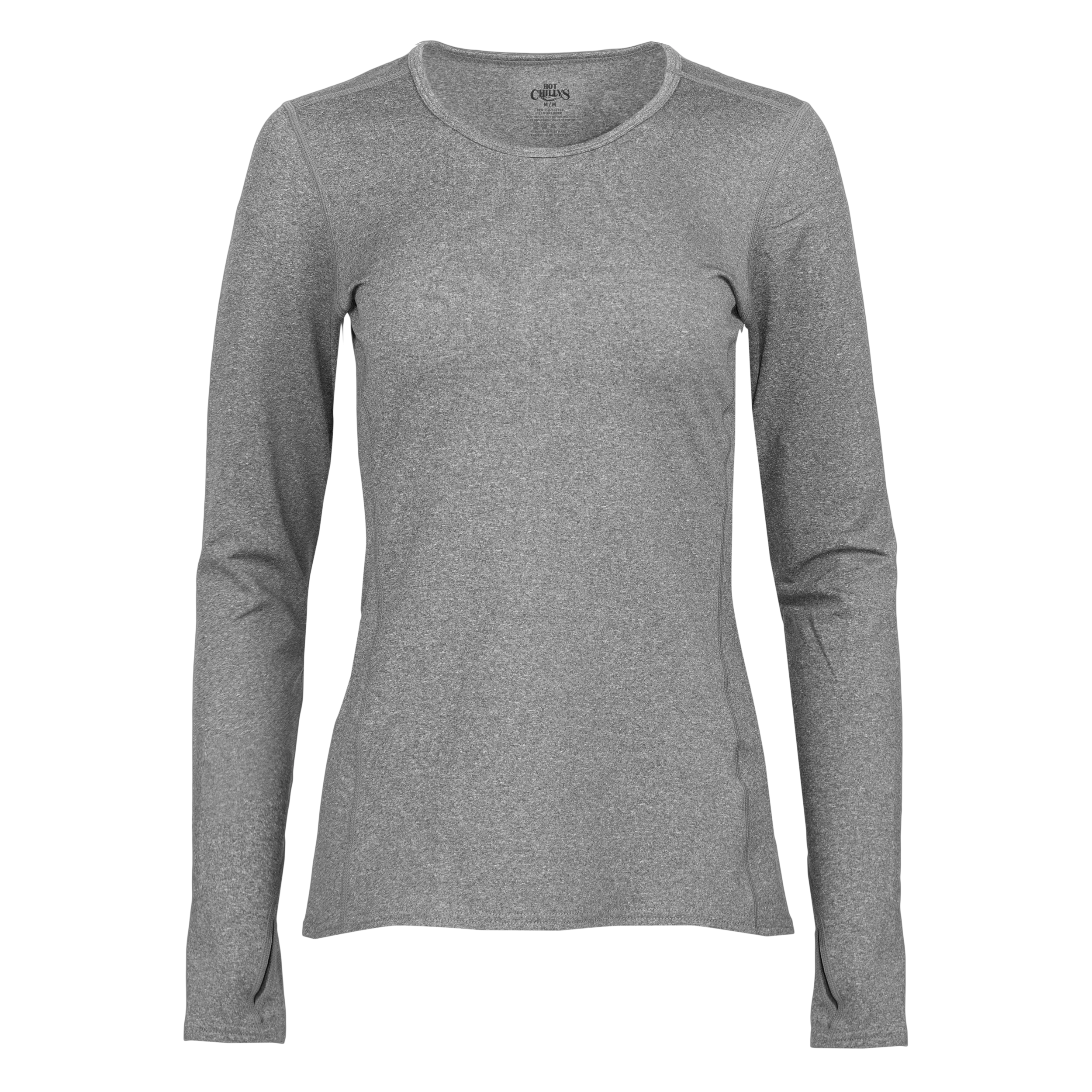 Women's Micro-Elite Chamois Crewneck - Granite