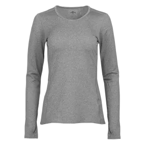 Women's Micro-Elite Chamois Crewneck - Granite