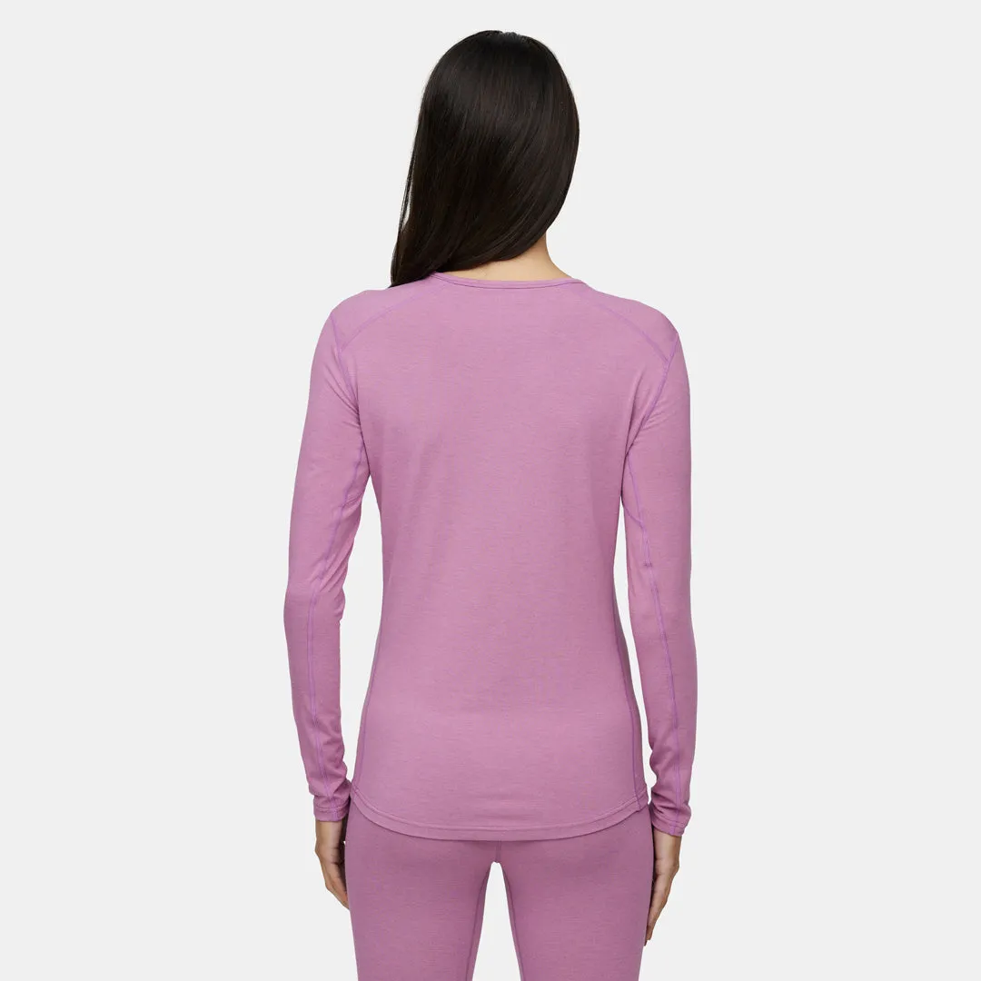 Womens Midweight Crew Base Layer