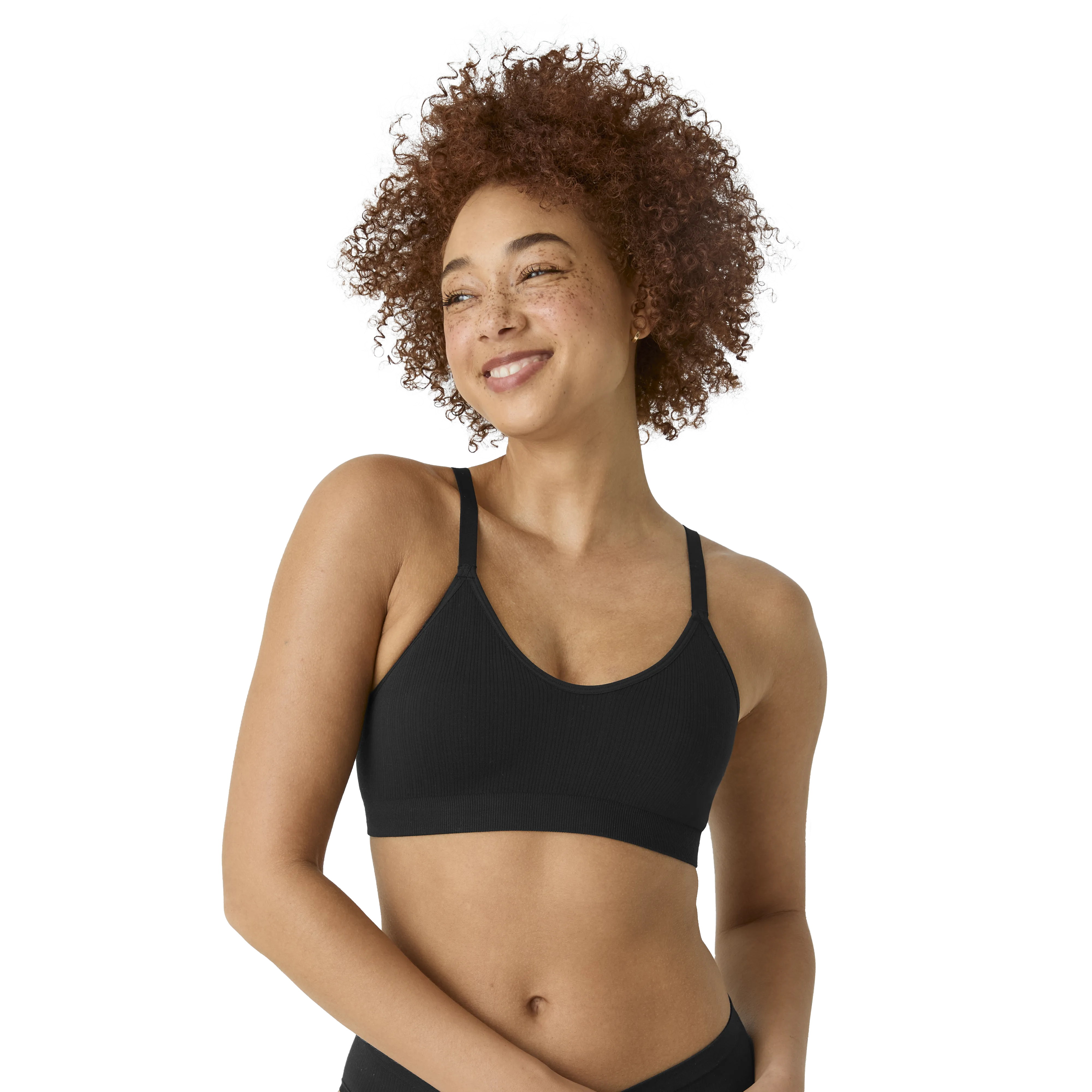 Women's Seamless Scoop Bralette   Thong