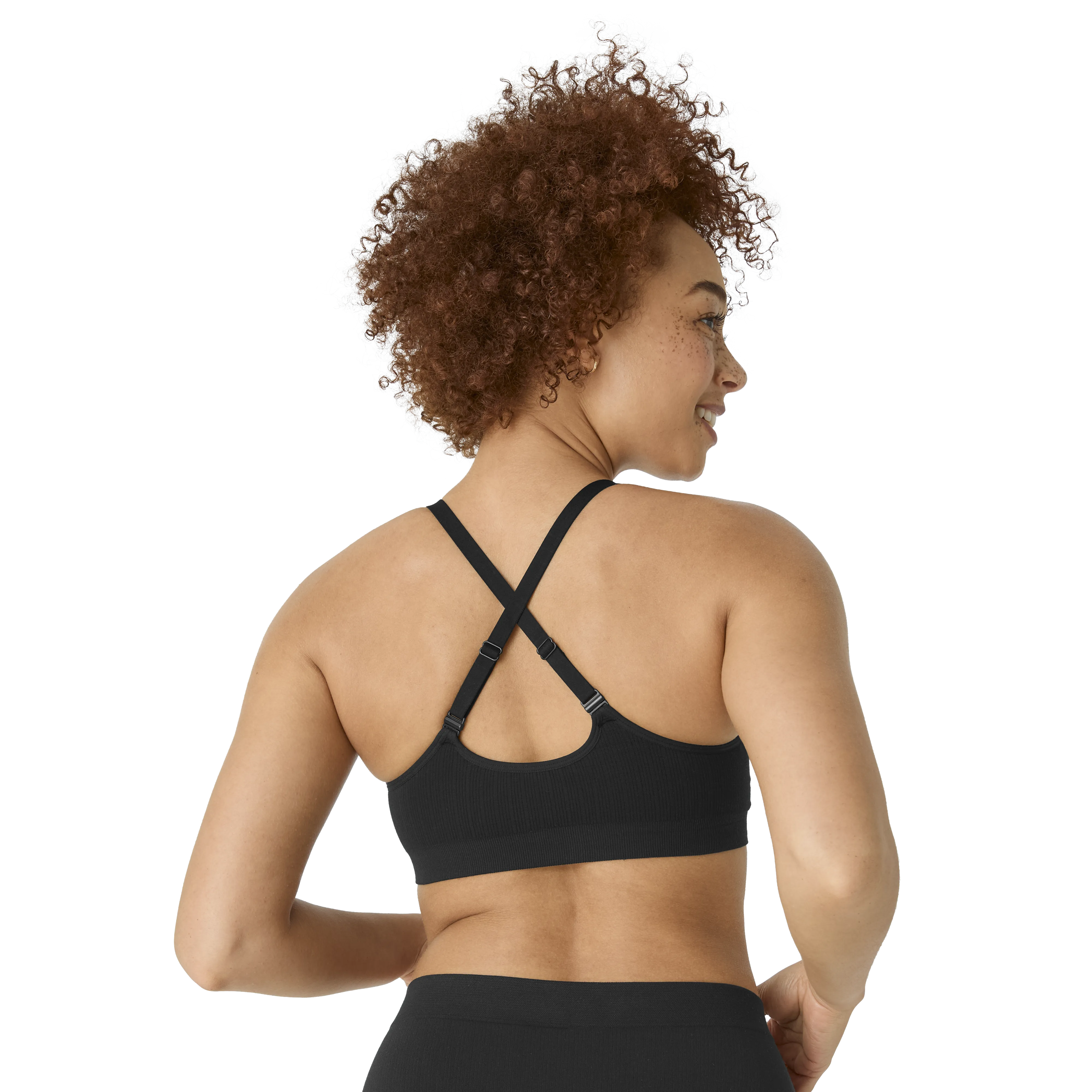 Women's Seamless Scoop Bralette   Thong