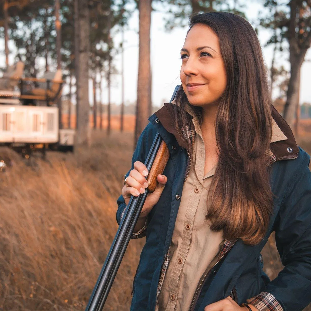 Women's Waxed Briar Jacket Olive