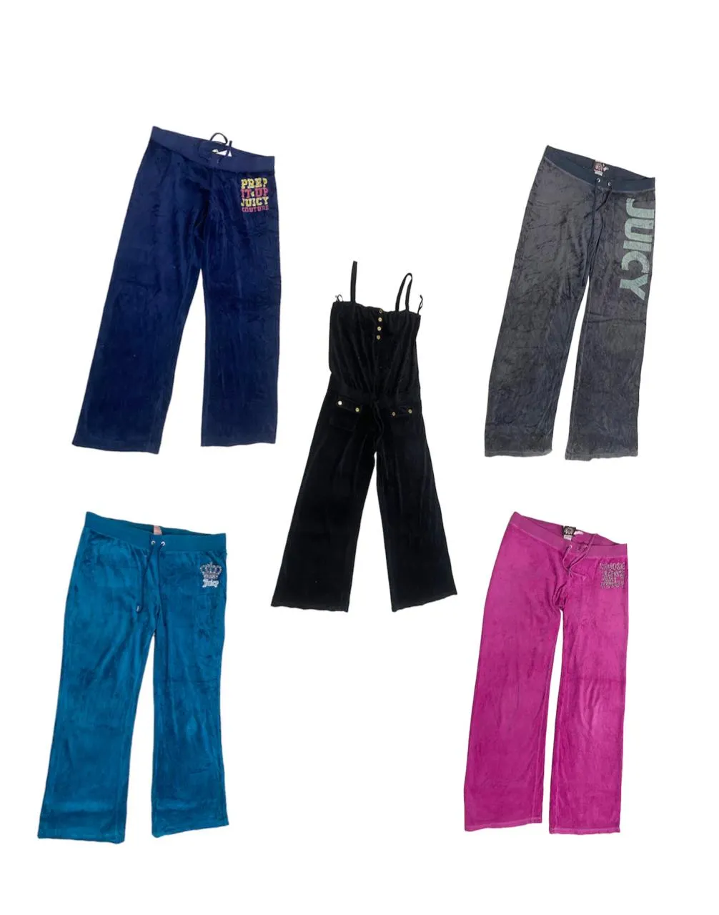 Y2K 2024 Juicy Couture Jumpsuit /Trousers (9Pcs)