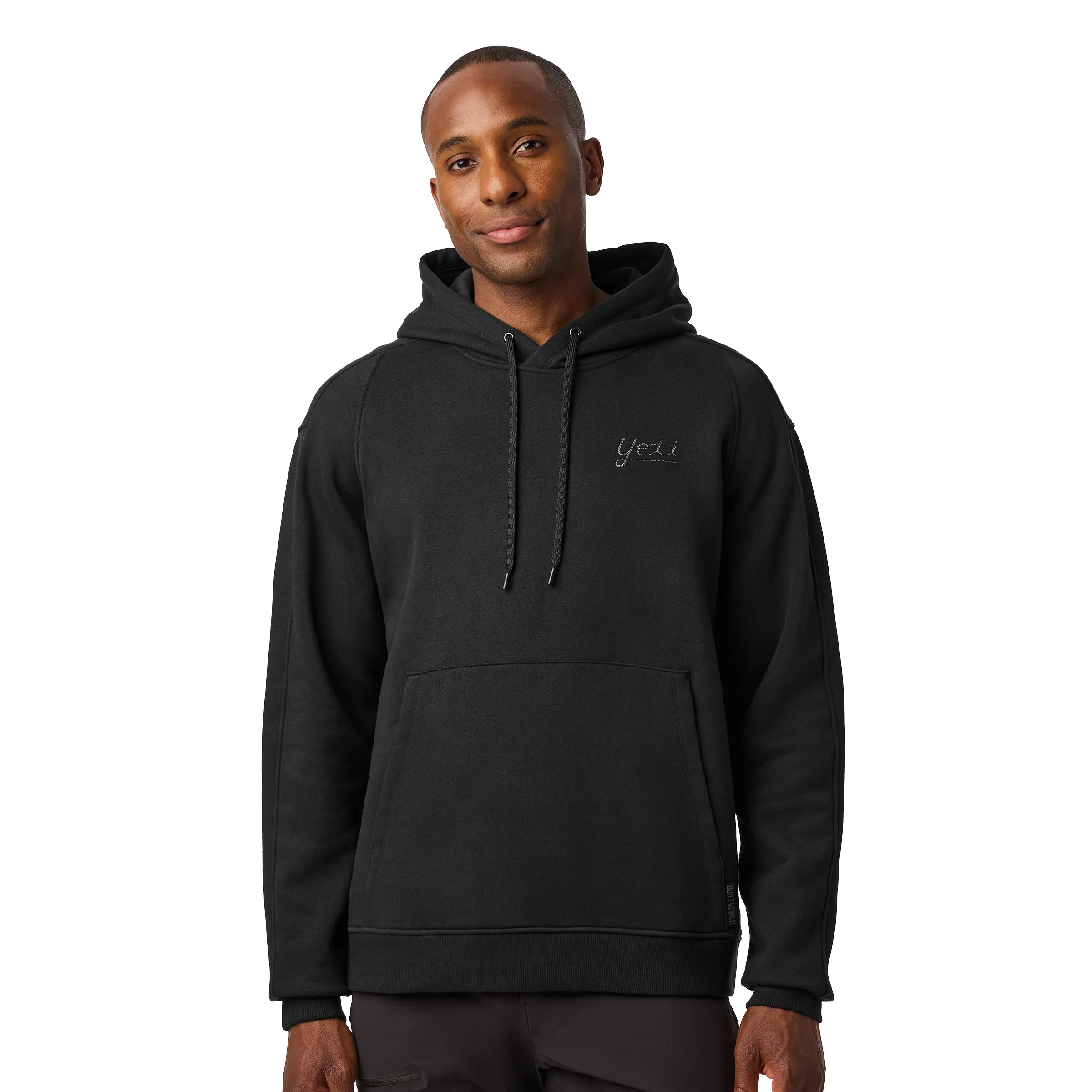 YETI® Script Built for the Wild Fleece Hoodie Black