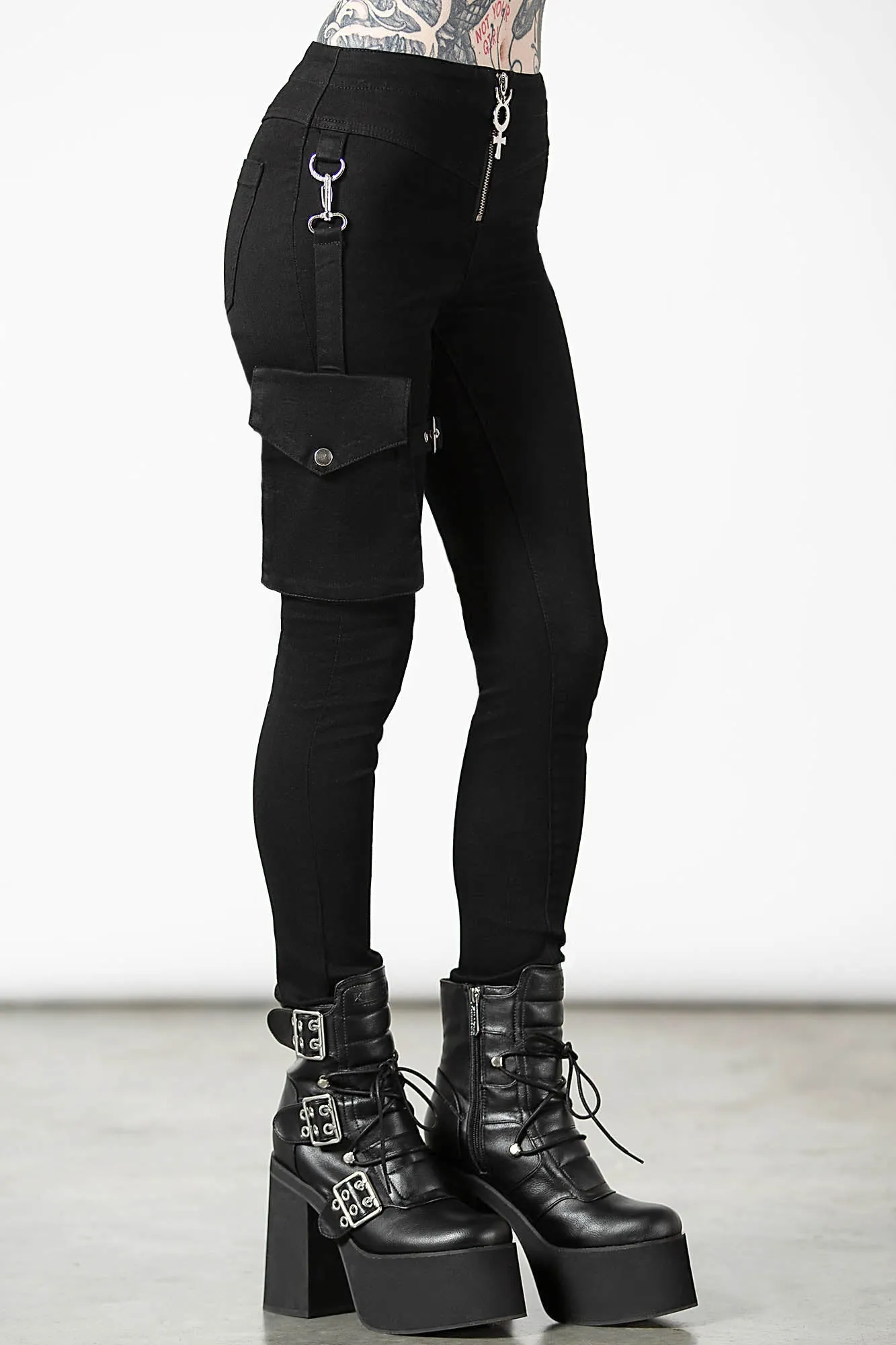 Zodiac Harness Jeans - Resurrect