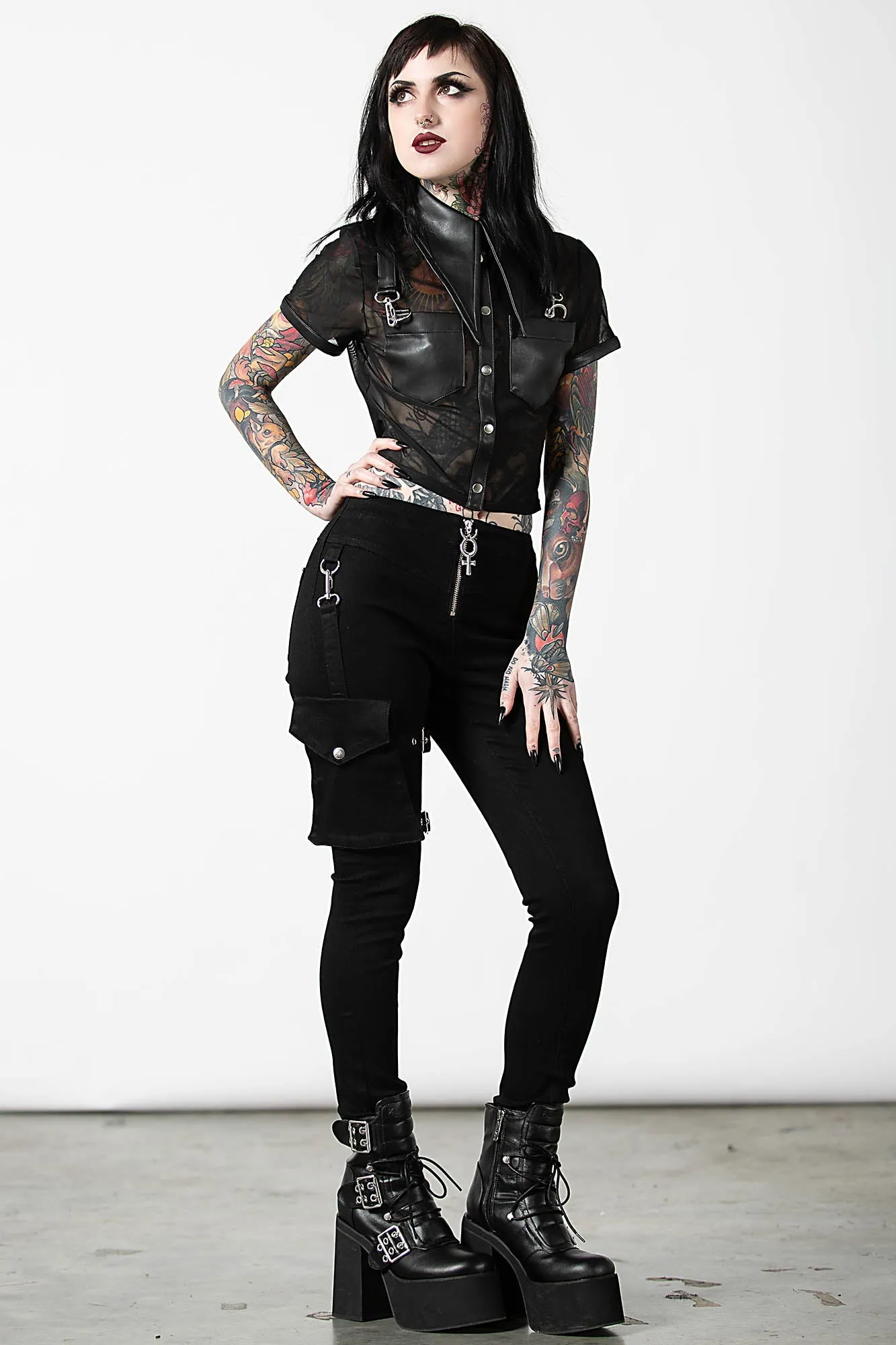 Zodiac Harness Jeans - Resurrect